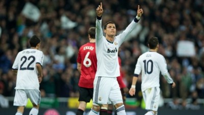 Cristiano Ronaldo, berhasil menjebol gawang mantan timnya
