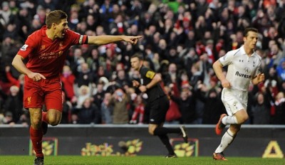 Steven Gerrard, pencetak gol kemenangan Liverpool