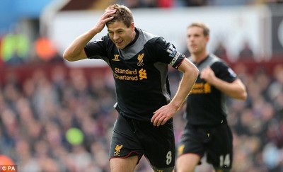 Steven Gerrard, sumber inspirasi Liverpool