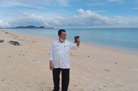 Ansar Ahmad Promosikan Keelokan Wisata Pantai Sisi Serasan